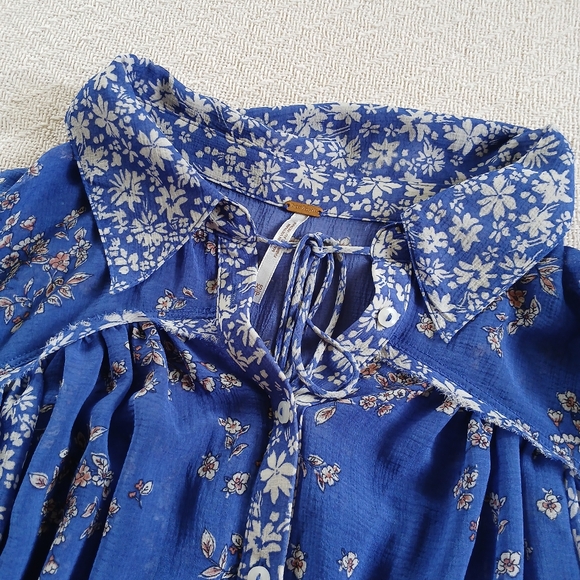 free people ♡ bell sleeve boho blouse - Picture 6 of 13